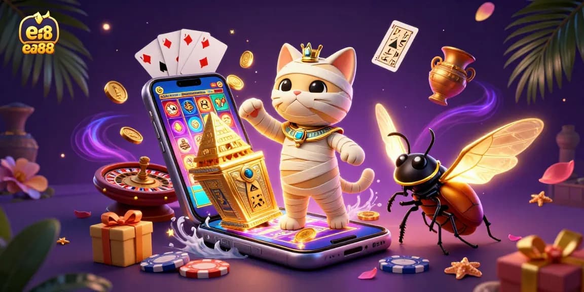 Experience the thrilling adventures of the ea88 casino with vibrant characters and exciting game elements.
