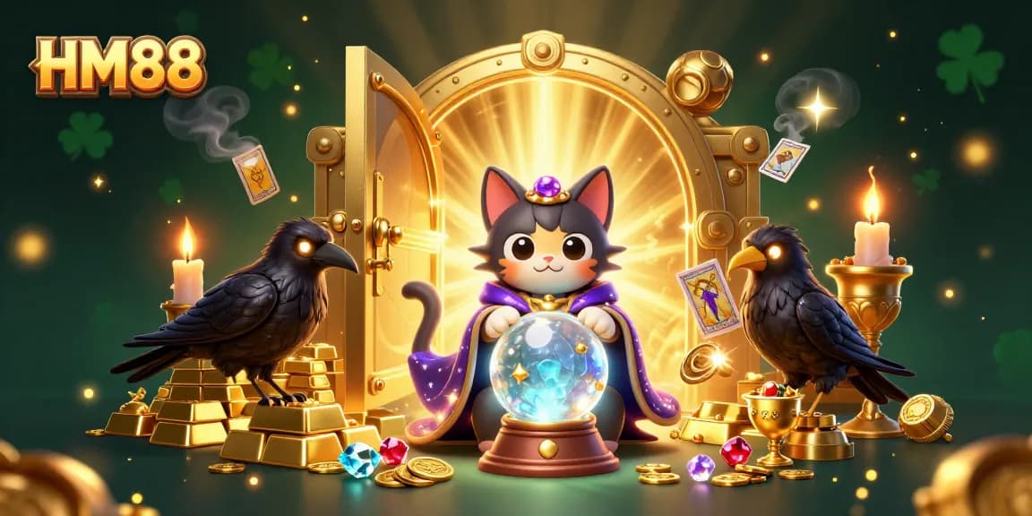 HM88 players win big at the casino with golden treasures and mystical elements