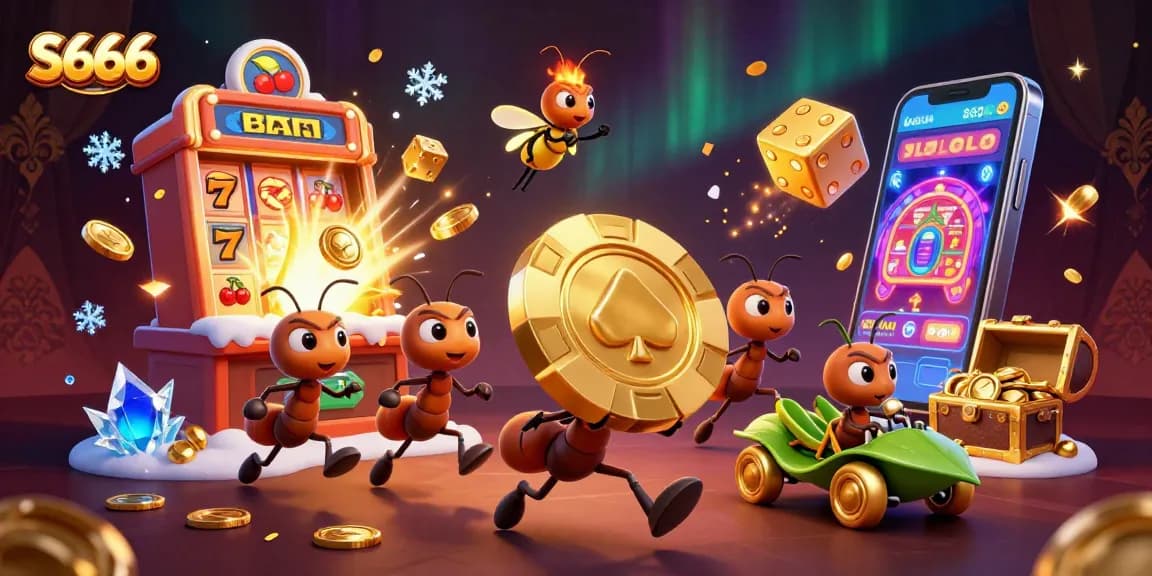 Experience the thrill of S666 with dynamic casino heist action and colorful jackpots.