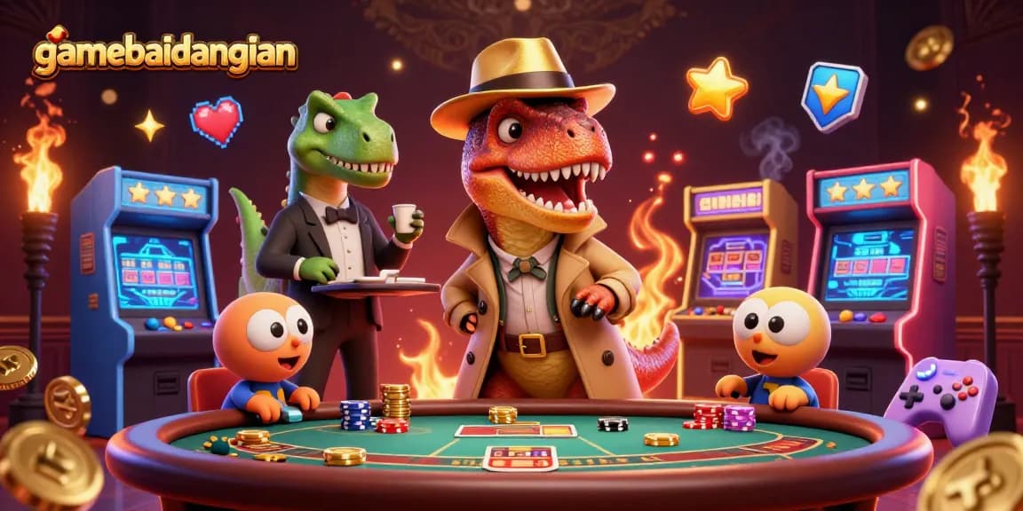 Enter the thrilling world of gamebaidangian as clever characters engage in casino adventures.