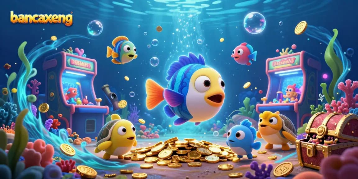Experience the thrill of bancaxeng by capturing vibrant sea creatures in the ultimate underwater arcade.