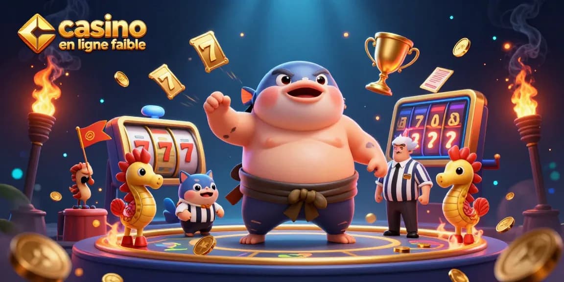 Jouez en toute confiance dans un casino en ligne fiable avec cette illustration dynamique.
