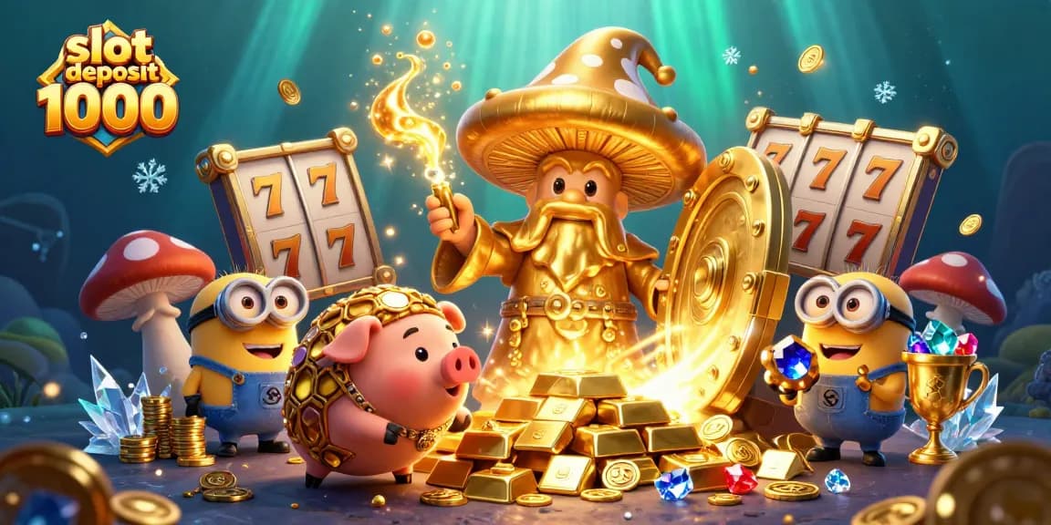 Menggandakan kemenangan dengan slot deposit 1000 di situs slot terpercaya dengan grafik yang menakjubkan.