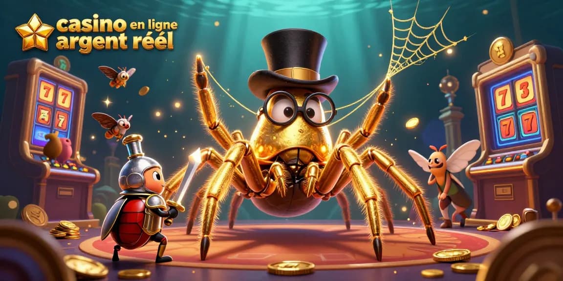 Jouez au casino en ligne argent réel avec des jeux de machines à sous et un univers captivant.