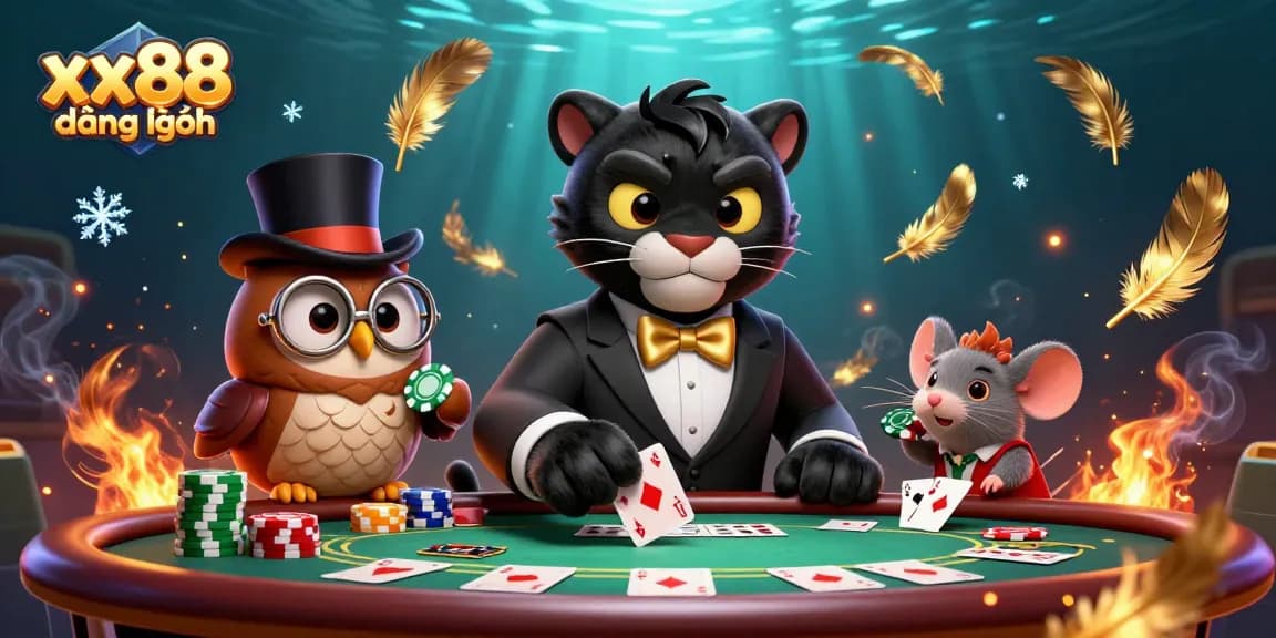 Experience thrilling moments with xx88 đăng nhập at the vibrant casino scene filled with epic characters and action.