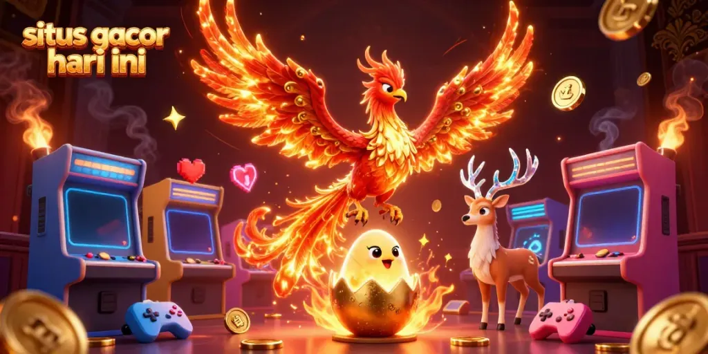 Menangkan jackpot di situs gacor hari ini dengan desain permainan slot yang menarik dan berwarna-warni.