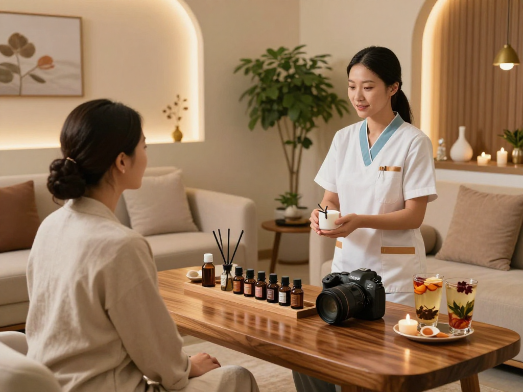 Welcoming lounge at Balanced Massage showcasing the mantra88 login experience in a tranquil spa environment.