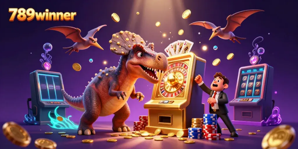 Experience the thrill of 789winner with a pachycephalosaurus winning jackpot coins!
