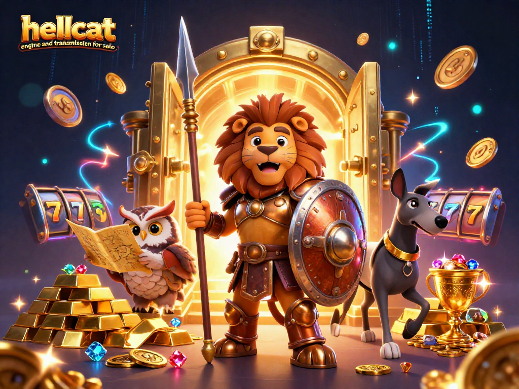 Engage in winning with our hellcat engine and transmission for sale alongside slot reels and treasures.